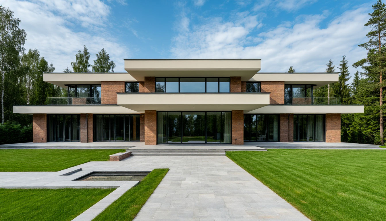 Проекты больших вилл от югославских архитекторов