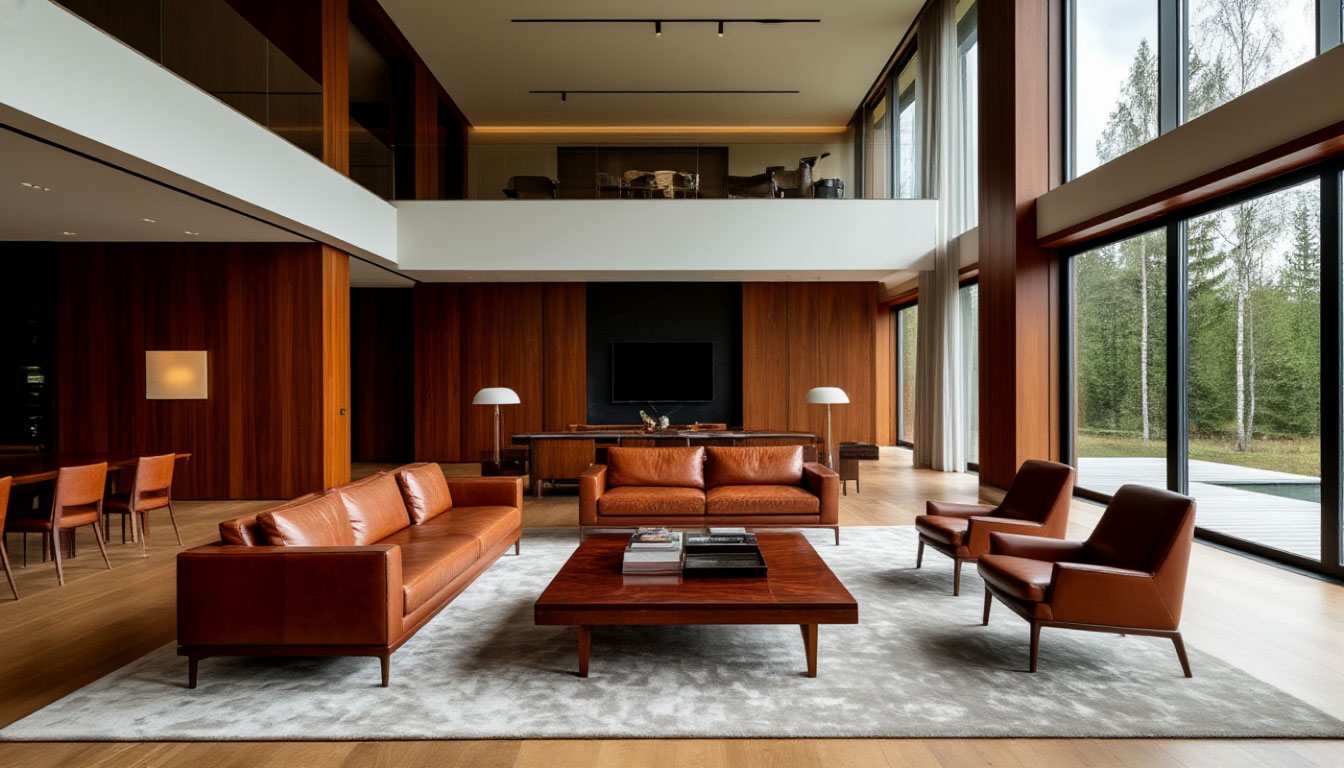 Фото ремонта коттеджа под ключ в Подмосковье